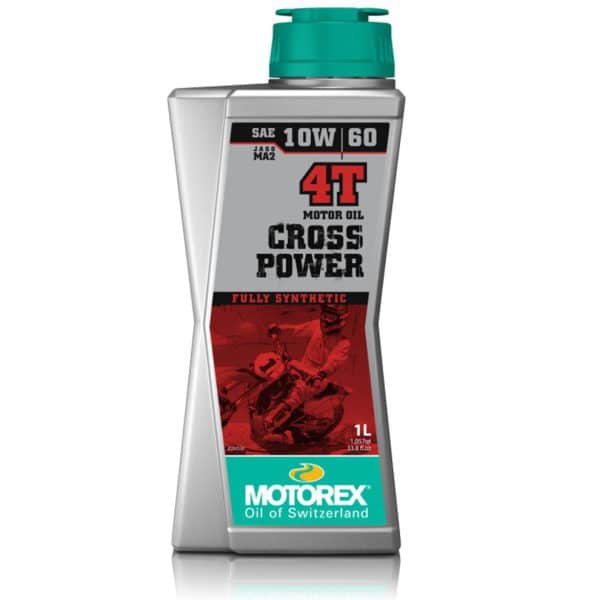 שמן מנוע 100% סינטטי MOTOREX CROSS 10W60