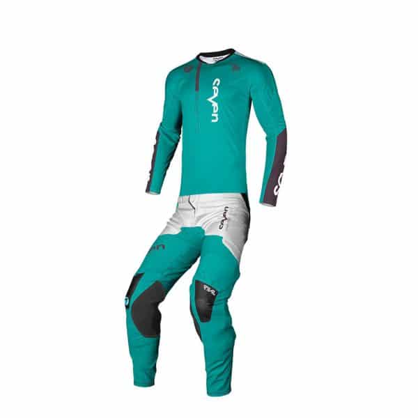 חליפת רכיבה ילדים SEVEN Rival Aqua Youth