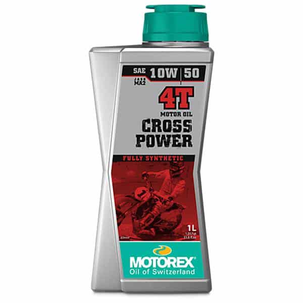 שמן מנוע 100% סינטטי MOTOREX CROSS 10W50