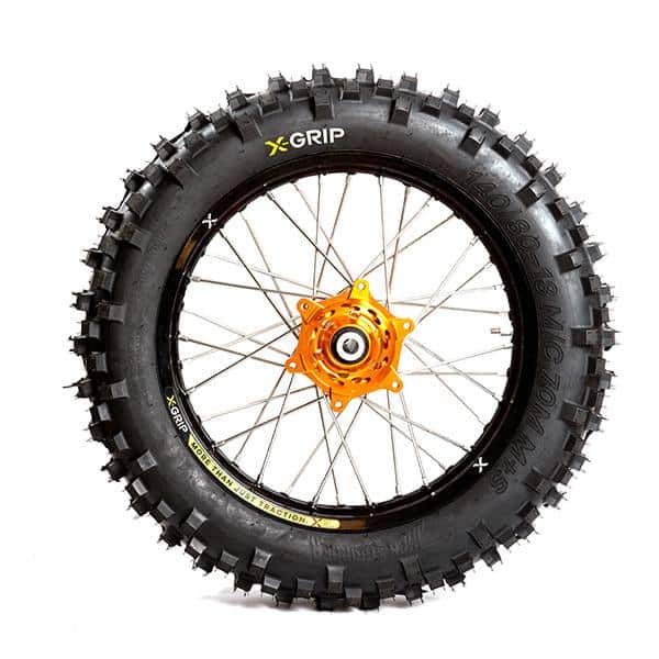 צמיג אחורי X-GRIP JACK THE GRIPPER 140/80-18 בתרכובת SOFT לרוכבי אנדורו קיצוני