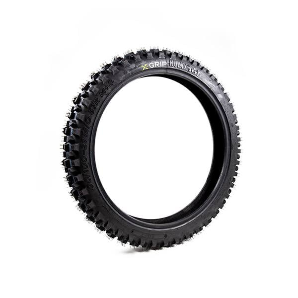 צמיג קדמי X-GRIP HULKBOY 90/100-21 תרכובת SOFT לאחיזה קיצונית בשטח אנדורו