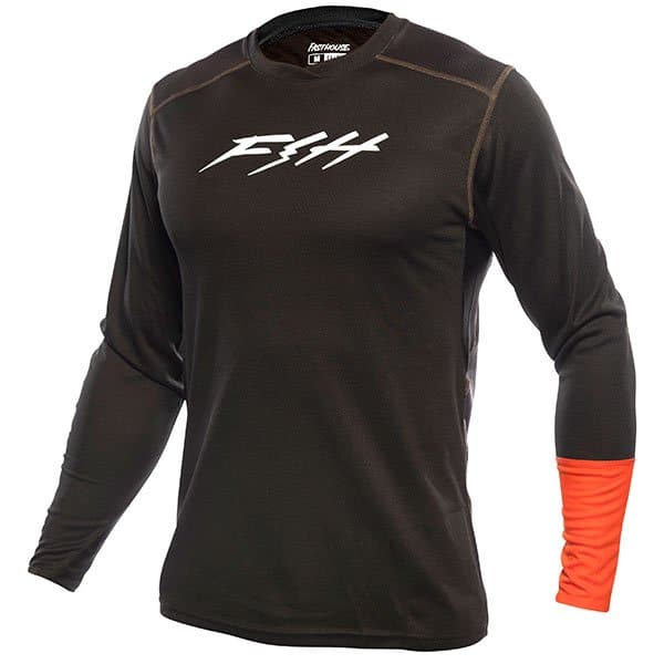 חולצת רכיבה ארוכה פסטהאוס שחור Fasthouse Alloy Ronin