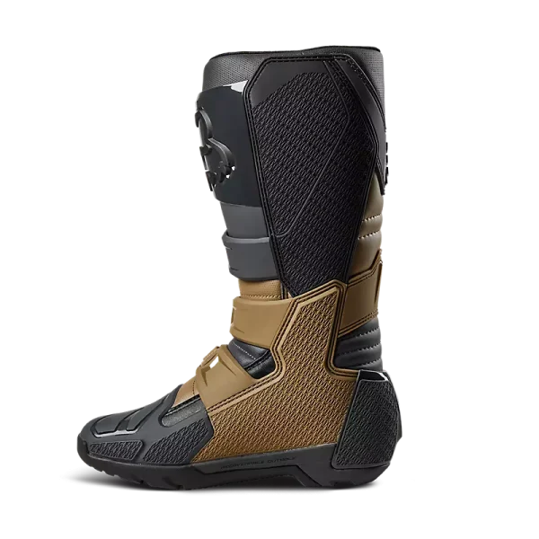 מגפיים פוקס קומפ . מגפיים fox comp x . fox racing comp x boots . מגפיים לאופנוע שטח פוקס חום