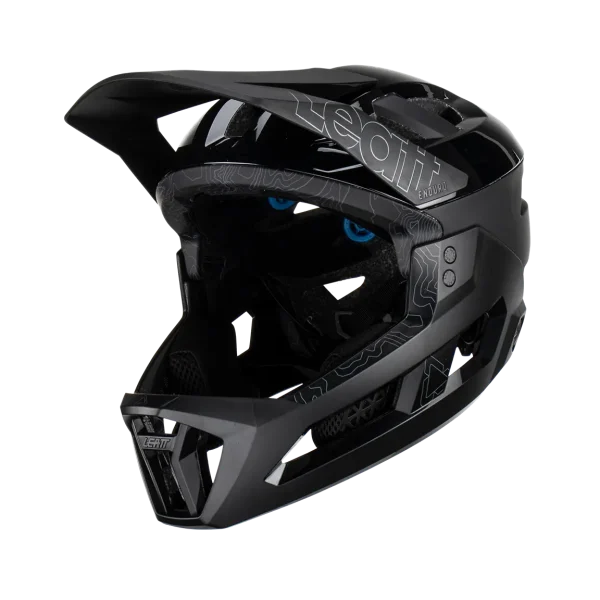 קסדות אופניים מתפרקת Leatt 3.0 MTB Enduro שחור . leatt mtb 3.0 enduro helmet
