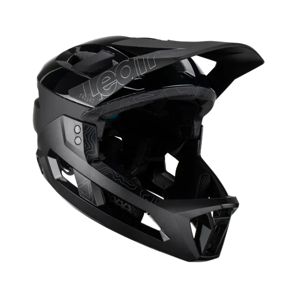 קסדות אופניים מתפרקת Leatt 3.0 MTB Enduro שחור . leatt mtb 3.0 enduro helmet