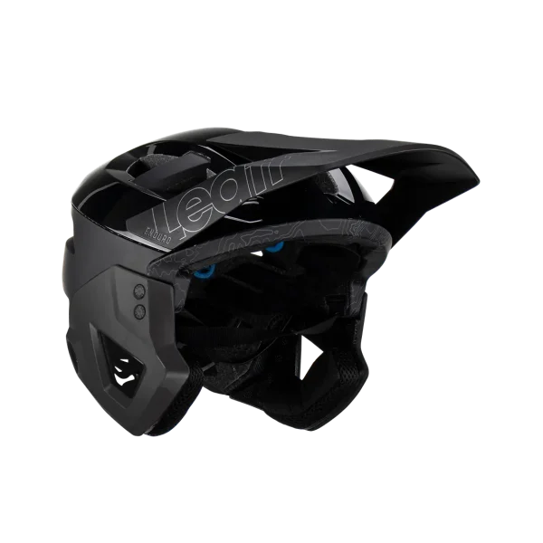 קסדות אופניים מתפרקת Leatt 3.0 MTB Enduro שחור . leatt mtb 3.0 enduro helmet