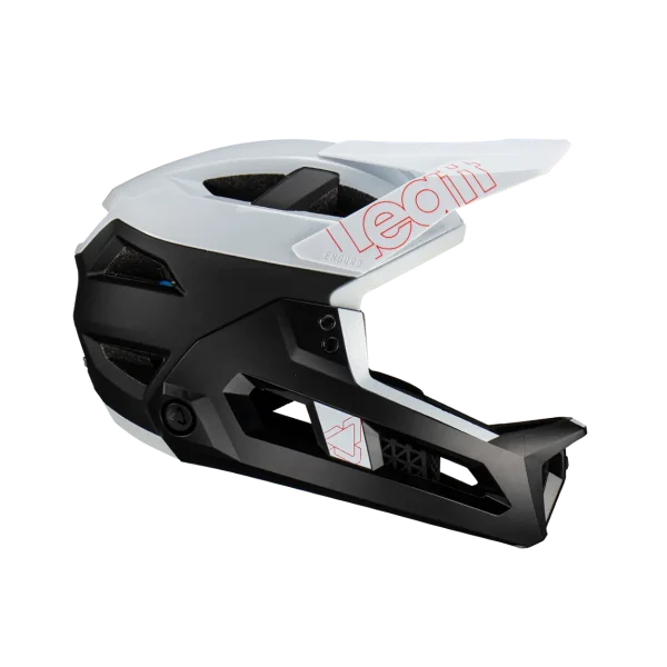 קסדות אופניים מתפרקת Leatt 3.0 MTB Enduro לבן . leatt mtb 3.0 enduro helmet