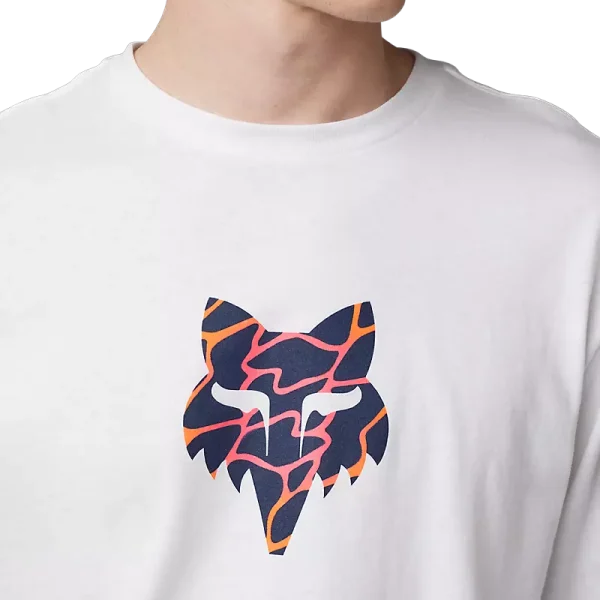 חולצה ארוכה פוקס לבן FOX Ryvr LS