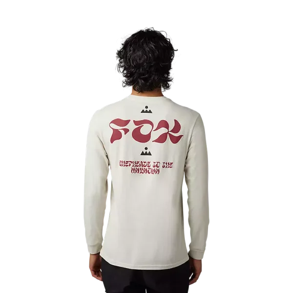 חולצה ארוכה פוקס לבן FOX Zonify LS