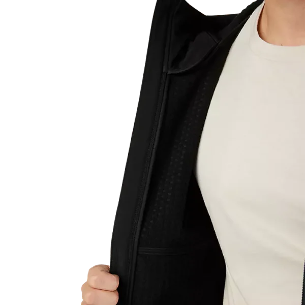 מעיל פוקס שחור FOX Pit Jacket