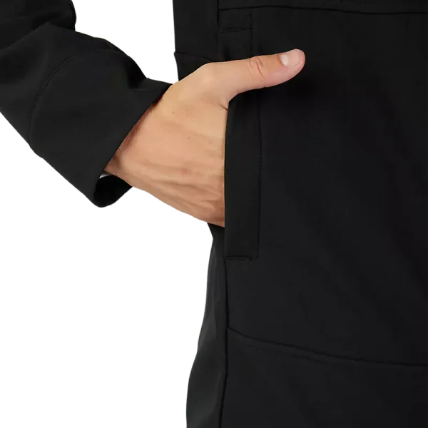 מעיל פוקס שחור FOX Pit Jacket