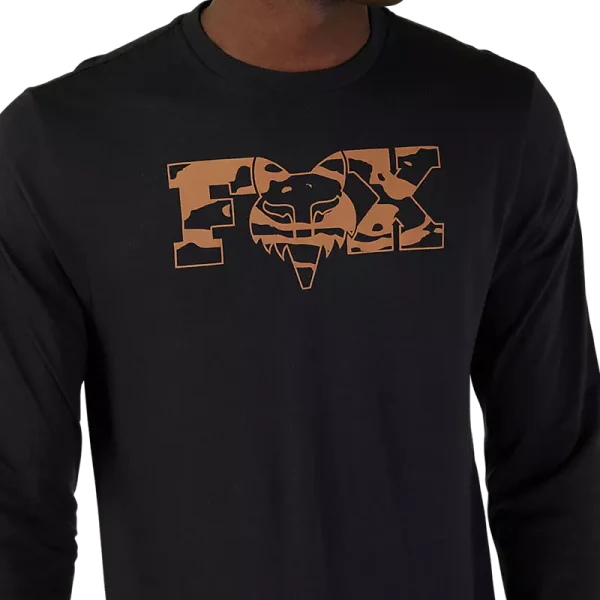 חולצה ארוכה פוקס שחור FOX Cienega LS