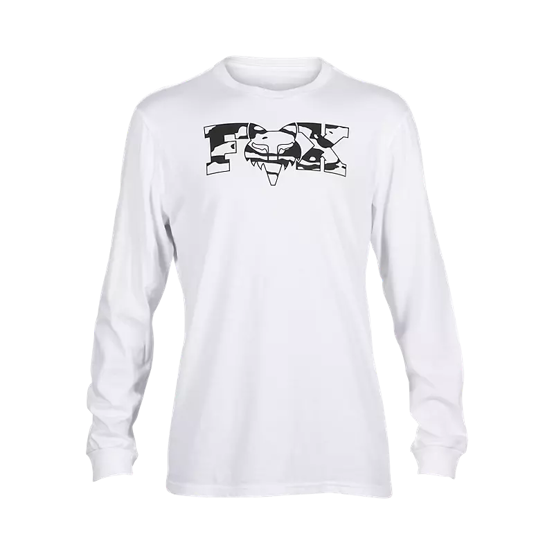 חולצה ארוכה פוקס לבן FOX Cienega LS
