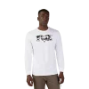 חולצה ארוכה פוקס לבן FOX Cienega LS