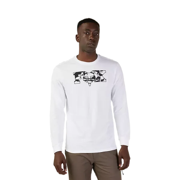 חולצה ארוכה פוקס לבן FOX Cienega LS