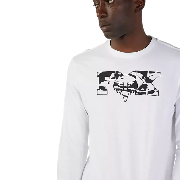חולצה ארוכה פוקס לבן FOX Cienega LS