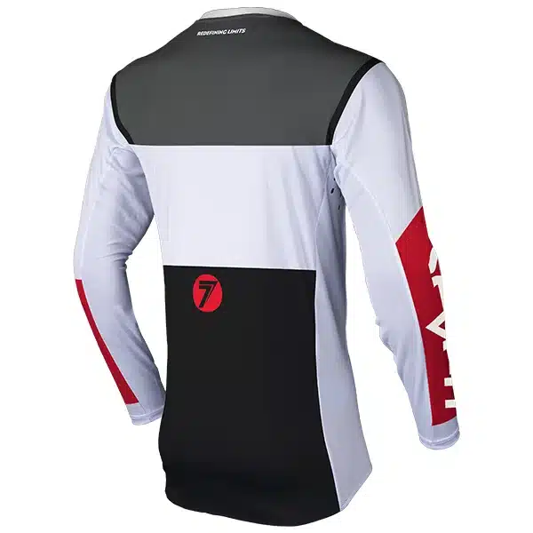 חולצת רכיבה סבן Seven Rival Barrack V24 White