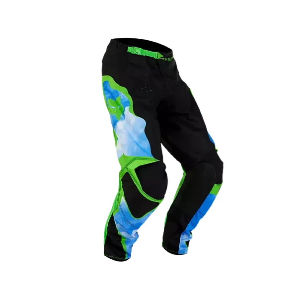 חליפת רכיבה פוקס שחור/כחול FOX 180 Atlas V24