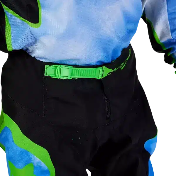 חליפת רכיבה פוקס שחור/כחול FOX 180 Atlas V24