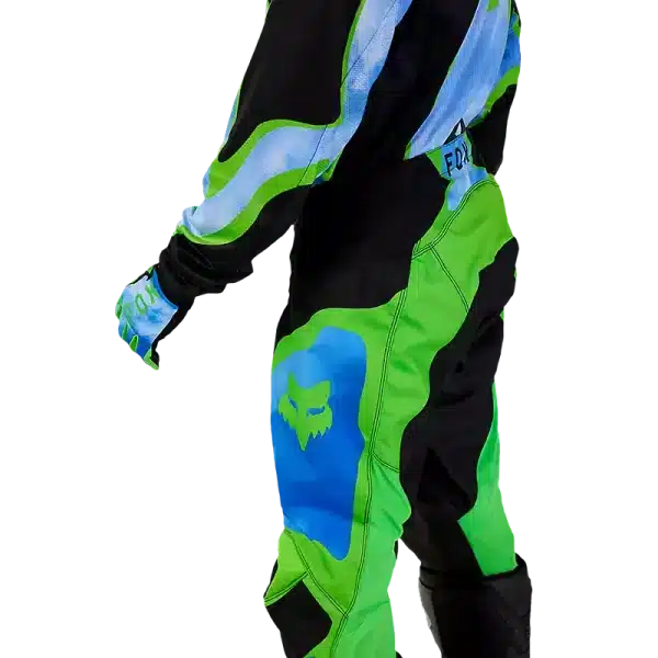 חליפת רכיבה פוקס שחור/כחול FOX 180 Atlas V24