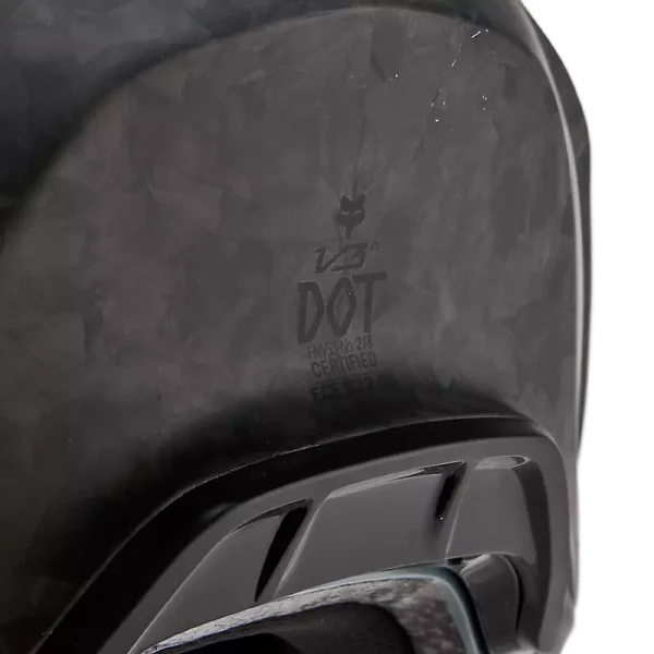 fox v3 rs 2024 mips integra split Carbon Black back zoom