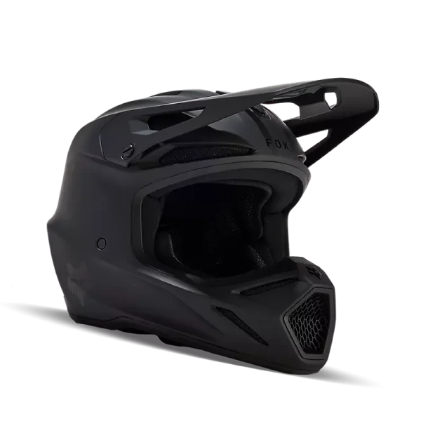 קסדה פוקס שחור מט FOX V3
