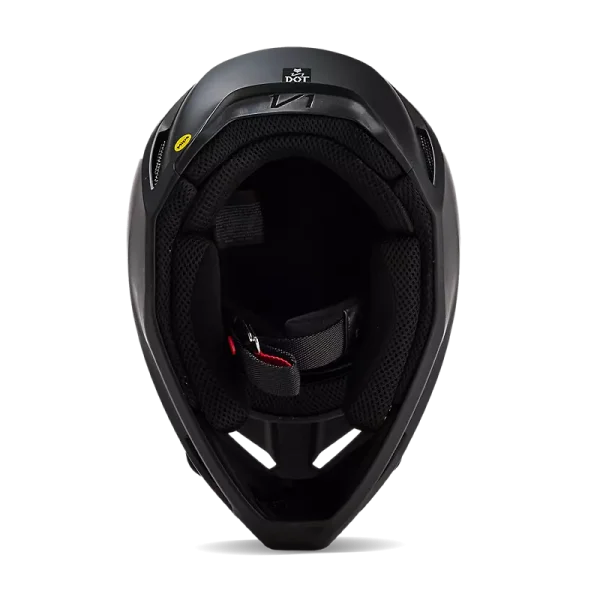 קסדה פוקס שחור מט FOX V1 Solid Black V24