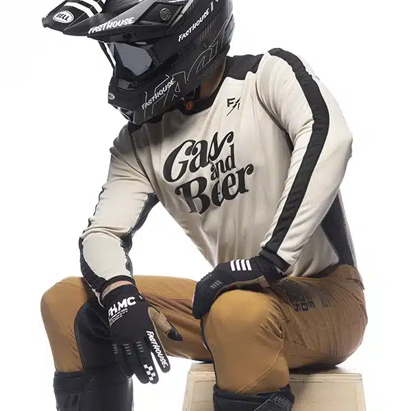 חליפת רכיבה פסטהאוס קרם/חום Fasthouse Grindhouse Draft