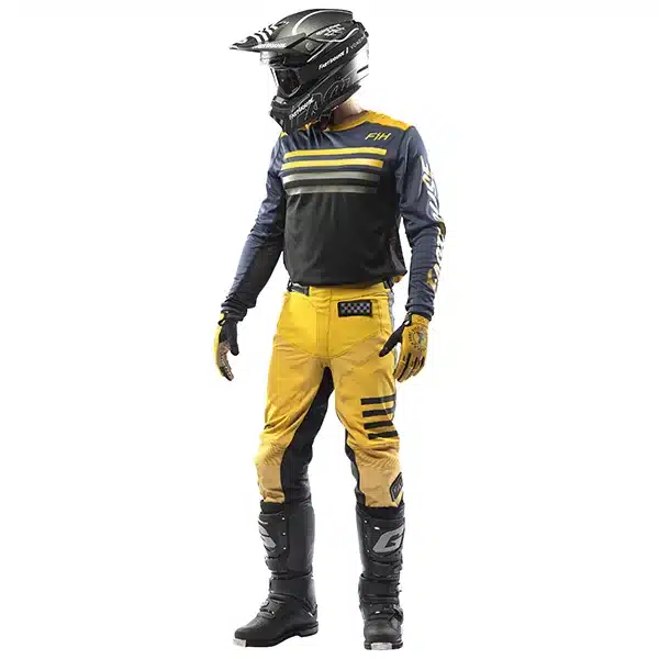 חליפת רכיבה פסטהאוס כחול/צהוב Fasthouse Grindhouse Tempo