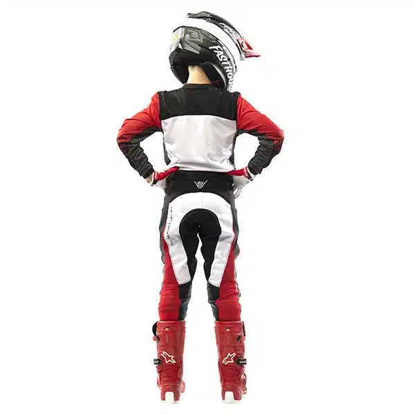 חליפת רכיבה לילדים פסטהאוס אדום/שחור Fasthouse Grindhouse Twich