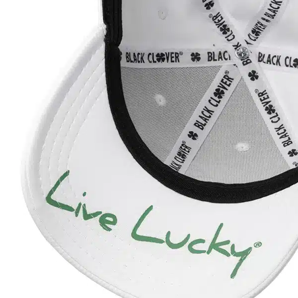 כובע לבן ירוק Black Clover Premium Clover 16