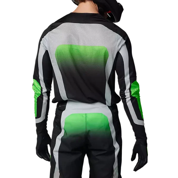חליפת רכיבה פוקס fox racing 360 A1 50TH LE שחור ירוק אחורה