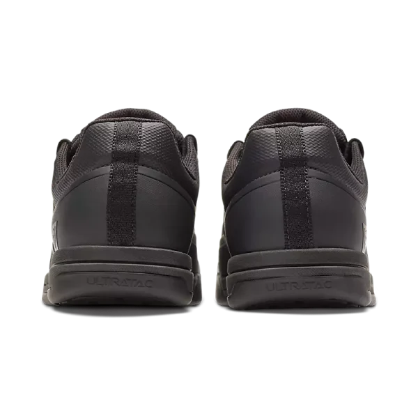 fox racing mtb union flat shoes black 29354-001 back pair