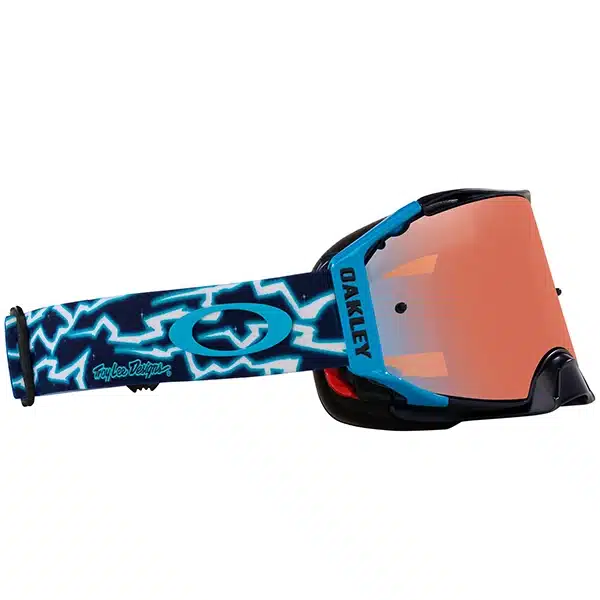 משקף אבק Oakley Airbrake TLD Blue Ligtning W/Prizm Sapphire