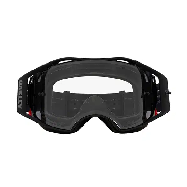 משקף אבק Oakley Airbrake MTB Black Gunmetal W/Clear