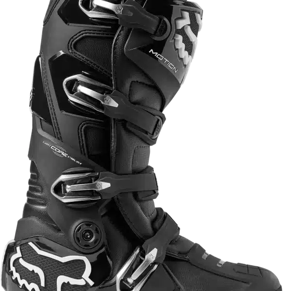 מגפיים לאופנוע שטח fox motion בצבע שחור