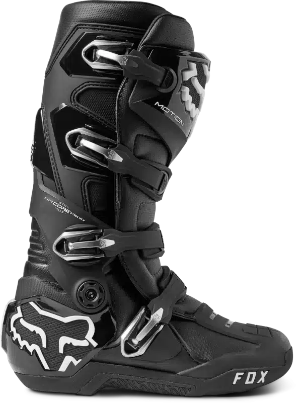 מגפיים לאופנוע שטח fox motion בצבע שחור