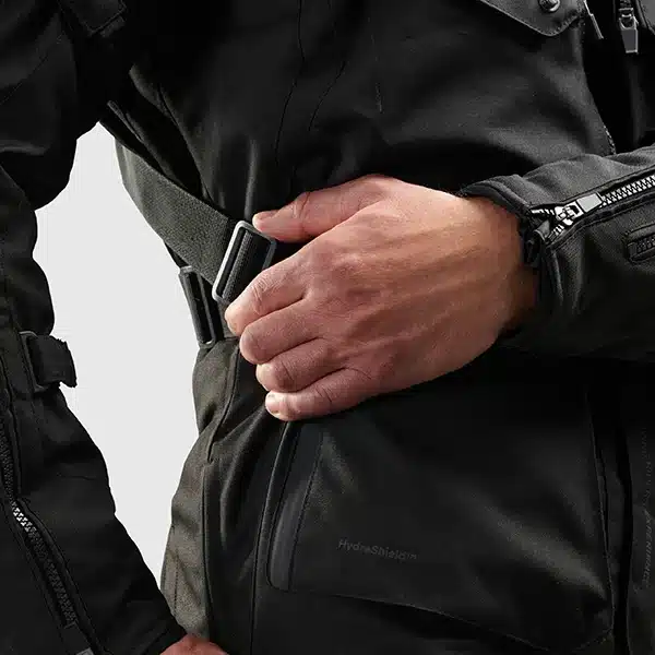 התאמה אישית במעיל רכיבה רב עונתי שחור Rebelhorn Hiker IV