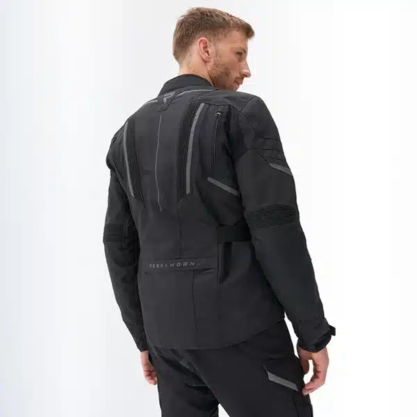 מעיל לאופנוע שחור Rebelhorn SCOUT Jacket