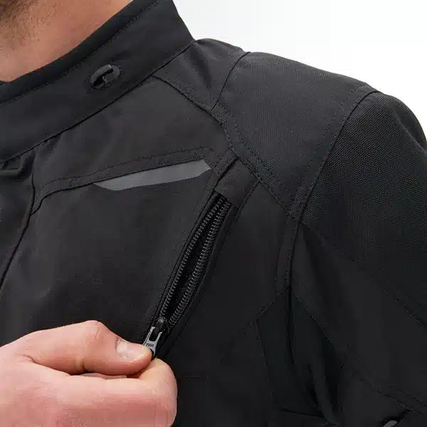 מעיל לאופנוע שחור Rebelhorn SCOUT Jacket