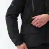 מעיל לאופנוע שחור Rebelhorn SCOUT Jacket CLOSE UP BACK