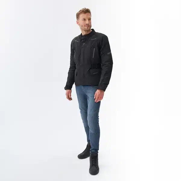 מעיל לאופנוע שחור Rebelhorn SCOUT Jacket MODEL