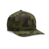 כובע פוקס ירוק צבאי FOX RACING HEAD FLEXFIT