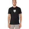 חולצה קצרה פוקס שחור FOX HEAD PREM