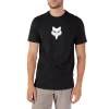 חולצה קצרה פוקס שחור FOX HEAD PREM
