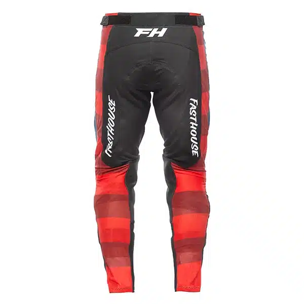 מכנס רכיבה אדום/שחור/טורקיז Fasthouse Helix Podium