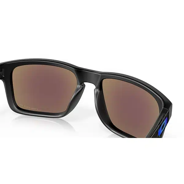 משקפי שמש OAKLEY HOLBROOK MATTE BLACK PRIZM SAPPHIR IRID POL