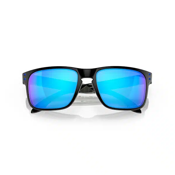 משקפי שמש OAKLEY HOLBROOK MATTE BLACK PRIZM SAPPHIR IRID POL