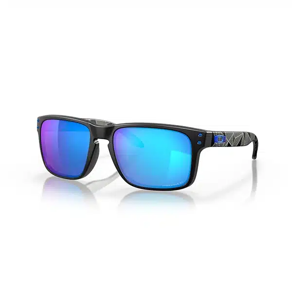 משקפי שמש OAKLEY HOLBROOK MATTE BLACK PRIZM SAPPHIR IRID POL