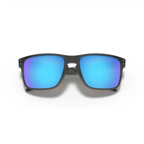 משקפי שמש OAKLEY HOLBROOK MATTE BLACK PRIZM SAPPHIR IRID POL